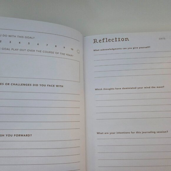 Intentions & Reflections Guided Journal - Picture 3 of 7